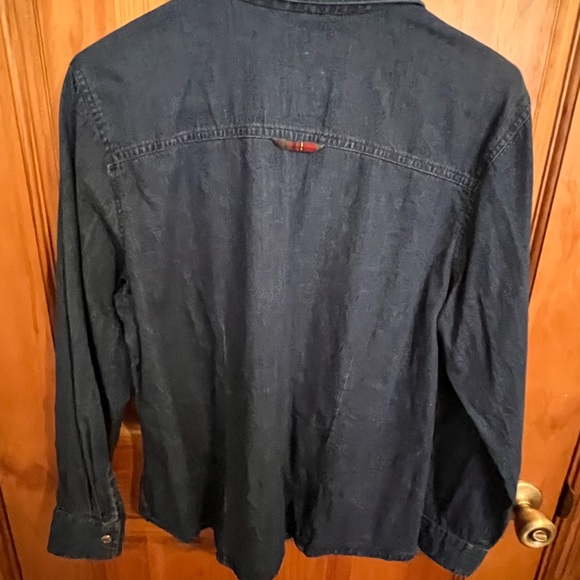 Holiday Denim Shirt!  Cute for party or just wear to go shopping! - Picture 5 of 5